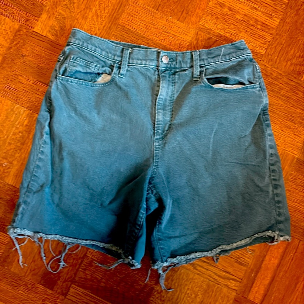 Vintage inspired Bermuda Teal Shorts size 8